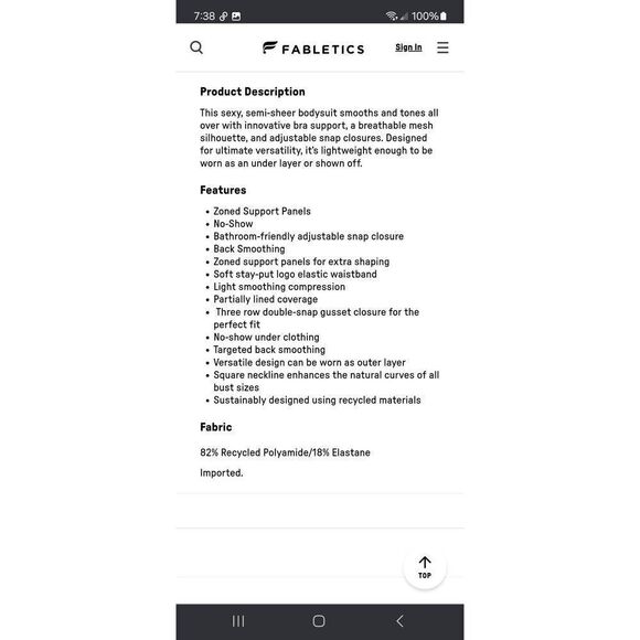 New 4X Fabletics Yitty Iconic Black Mesh Me Smoothing Sleeved Thong Bodysuit NWT - Picture 7 of 9